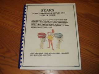   & McCULLOCH OUTBOARD REPAIR MANUAL ALL 3.5 to 7.5hp~1960 1968 154 pg