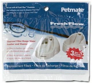 petmate fresh flow replacement filter 3 pack 