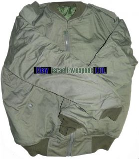israeli army authentic winter jacket coat w idf label