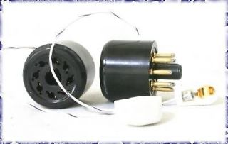 two Adapter for 6SN7 CV181 plug adapters to instead 6CG7 tubes