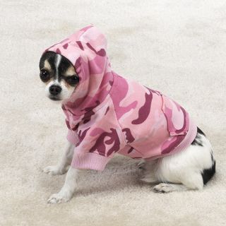 camo dog hoodie soft fleece sweater coat puppy pet clothes