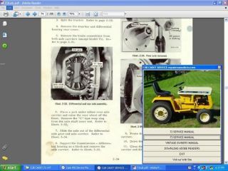 cub cadet vintage tractor service repair manual 72 147 time