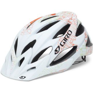 2013 Giro Xar MTB Bike cycling Helmet matt white orange blockade