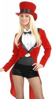 sexy circus lady ring master halloween costume s