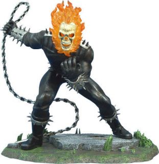 GHOST RIDER Marvel CORGI Statue Metal Figure 112 NEW with BOX 