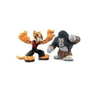 Fisher Price V7576 Kung Fu Panda 2 Tigress and Gorilla Warrior Figure 