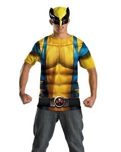 Adult Marvel X Men Wolverine Easy Halloween Costume Kit XL/XXL