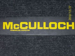 mcculloch 24 bar chain for mac 250 time left $
