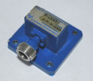 quasar waveguide to coaxial adaptor wr112 7 05 10ghz from