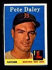 1959 topps 276 PETE DALEY RED SOX NM