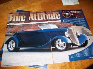 original 1933 ford roadster street rod article 351w time left