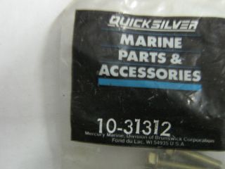 mercury outboard motor part 10 31312 screw 