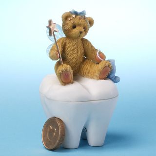 cherished teddies bear 4026097 tooth fairy covered box one day