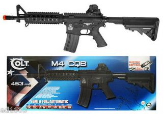 Officially Licensed Colt M4 CQB Electric Airsoft Rifle   Full Metal 
