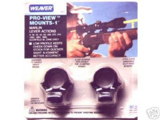 weaver proview scope mount marlin 93 375 922m 989 time