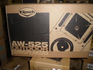 Klipsch AW 525 Outdoor Speakers (2 Pairs) BRAND NEW ( WHITE )