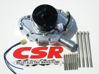 CSR NEW BILLET ELECTRIC WATER PUMP AMC 304 TO 401 924C CLEAR COLOR