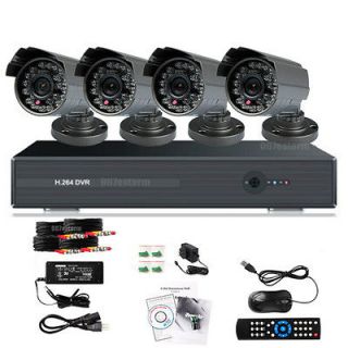 CHANNEL H.264 CCTV DVR Standalone Security Surveillance Sony Color 