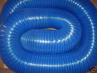 12 x 10 blue urethane leaf grass straw vacuum hose