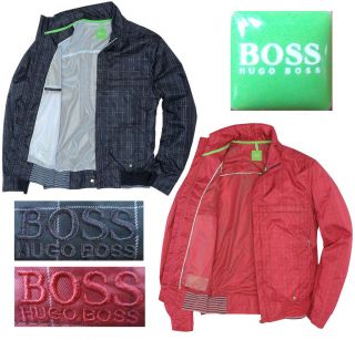 NWT Hugo Boss Green Label by Hugo Boss Zip Up Lightweight Jacket in 