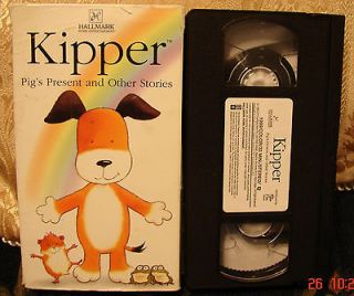 KIPPER THE DOG Pigs Present and Other Stories Vhs Video RARE HTF OOP 
