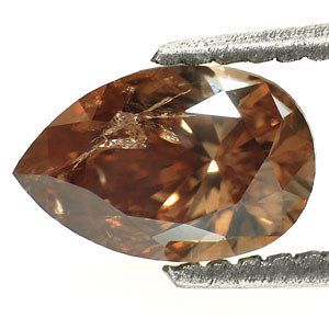 02 carat wonderful chocolate colo r natural diamond from