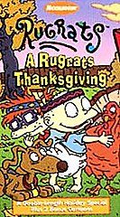 Rugrats   A Rugrats Thanksgiving (VHS, 1997) Bonus Cartoons Double 