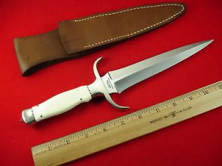 BOB SKY ROBERT HAJOVSKY LARGE CUSTOM DAGGER KNIFE FRORWARD CURVED 