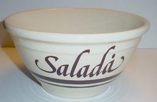 mccoy pottery large mixing salad bowl ovenware 10 1 4