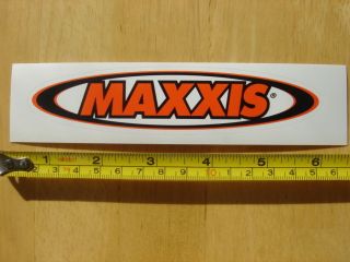 maxxis tires tubes sticker decal road bike bmx new time