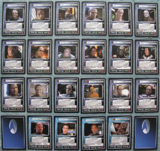 Star Trek CCG Deep Space Nine Rare Cards 57   78, Part 3/4 (1E DS9)