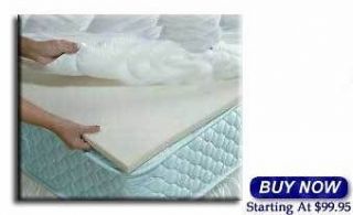 cal king 5 5 memory foam mattress pad topper