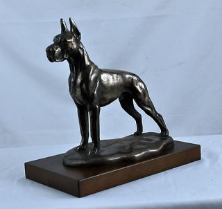 Great Dane (cropped),statue figurine sculpture ART DOG Limited