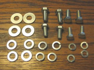 1955 1956 CHEVY HOOD HINGE MOUNTING BOLT SET new (Fits: Chevrolet 