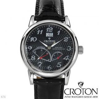 NEW IN BOX   MENS CROTON DAY AUTOMATIC WATCH   LIST $750.00