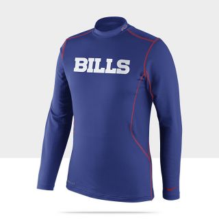   Pro Combat Hyperwarm Long Sleeve NFL Bills Mens Shirt 502392_417_A