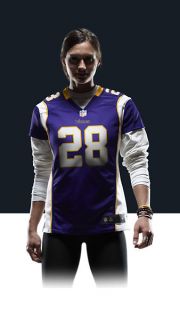   Adrian Peterson Womens Football Home Game Jersey 469906_547_A_BODY