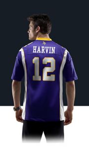   Percy Harvin Mens Football Home Game Jersey 468959_549_B_BODY