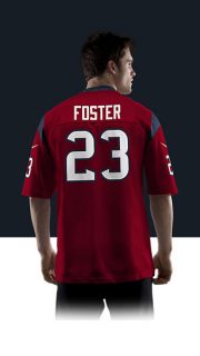   Arian Foster Mens Football Alternate Game Jersey 479417_687_B_BODY