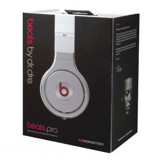 Beats by Dr Dre Monster Pro Over The Ear Headphones White