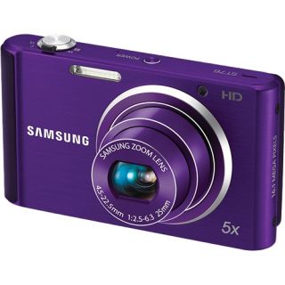 Samsung St 76 16 Megapixel 16 MP Digital Camera Purple