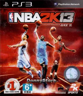 NBA 2K13 2013 PS3 Game Brand New SEALED Region Free