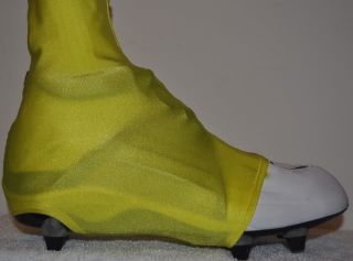 Yellow Gold 2Tone Cleat Covers Football Spats Spats