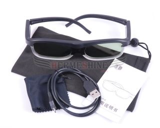   Factory made Updated Version 3D Active Shutter TV Glasses for 3D TV