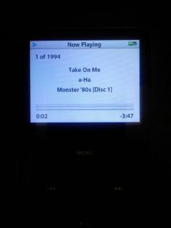 Apple iPod Classic 5th Generation Black 30 GB