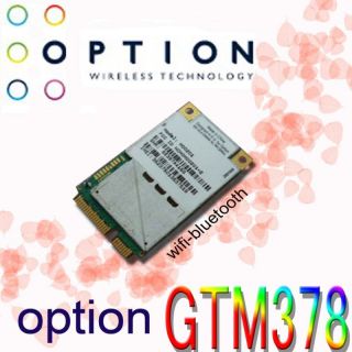   E6400 E6410 E6510 E6500 WWAN Wireless 3G Card Option GTM378