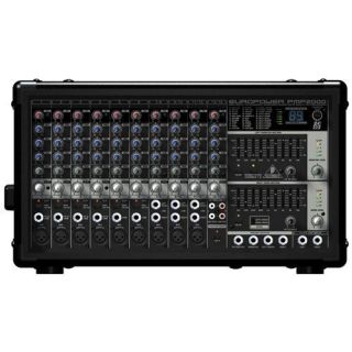 Behringer PMP 2000 800W 10CH Powered Mixer w FX Powered PA Mixer New 