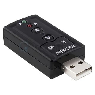 Channel Sound Adapter Quantity 1 Add a virtual 7.1 channel sound 