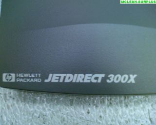 HP Hewlett Packard J3263G JetDirect 300X Print Server   Tested 