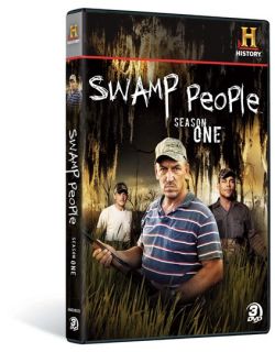 History Swamp People Season One DVD 3pk New SEALED